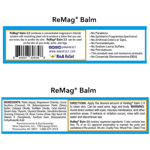 ReMag Balm 2.0 - Balsam mit Magnesium