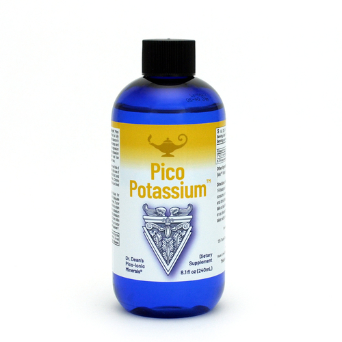 Pico Potassium - Kalium-Lösung | Dr. Dean´s piko-ionisches flüssiges Kalium - 240ml