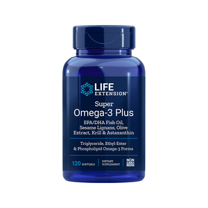 Super Omega 3 plus EPA/DHA mit Sesam-Lignanen, Olivenextrakt, Krill und Astaxanthin